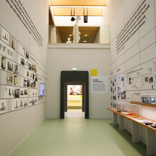 Exposition « L’Atelier des designers », Ruedi Baur et Patrick Jouin à la Fabrique du Métro 
